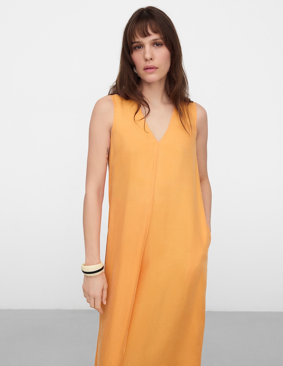 Vestido maxi casual para mujer