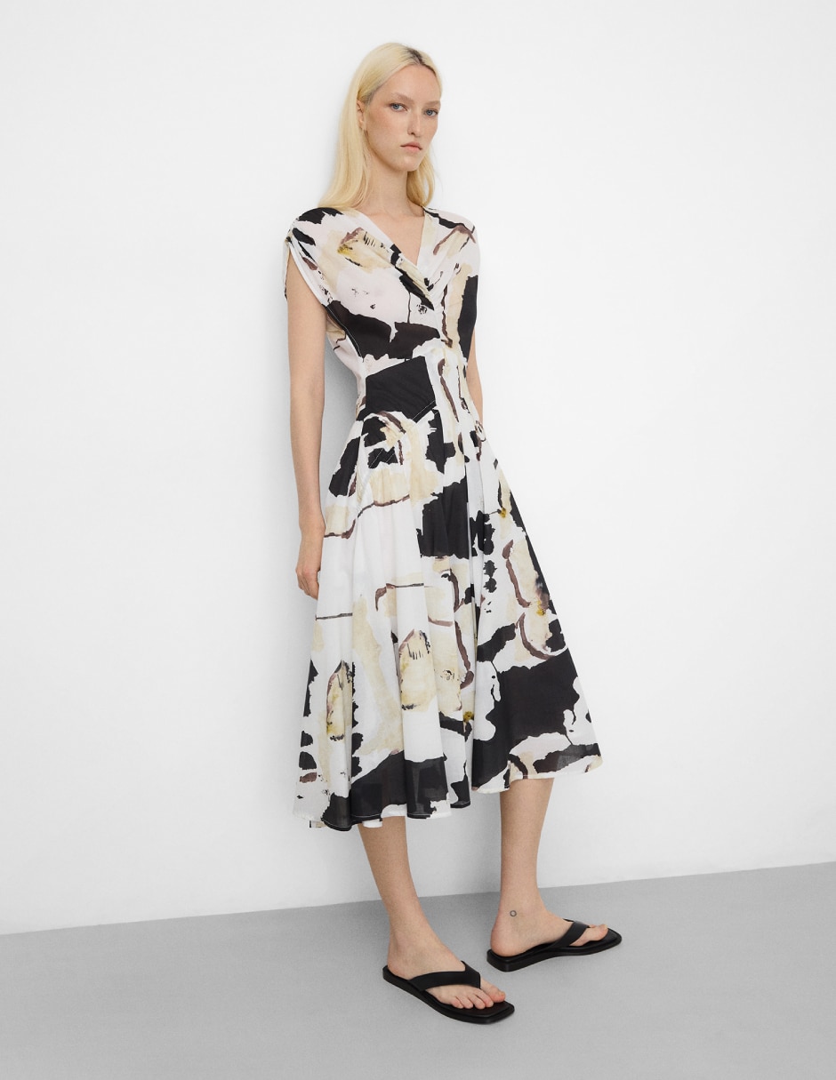 Vestido midi casual para mujer 2