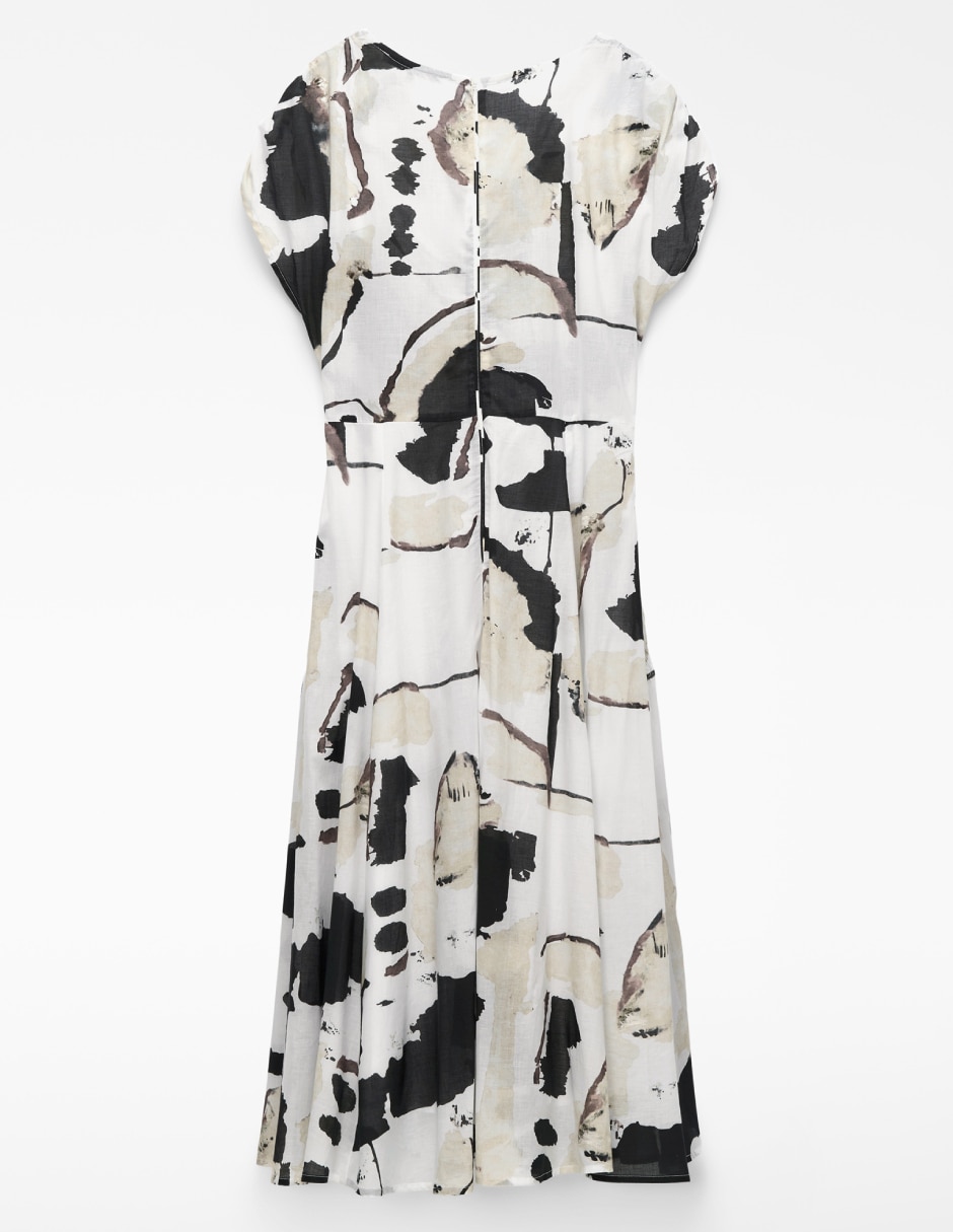 Vestido midi casual para mujer 4
