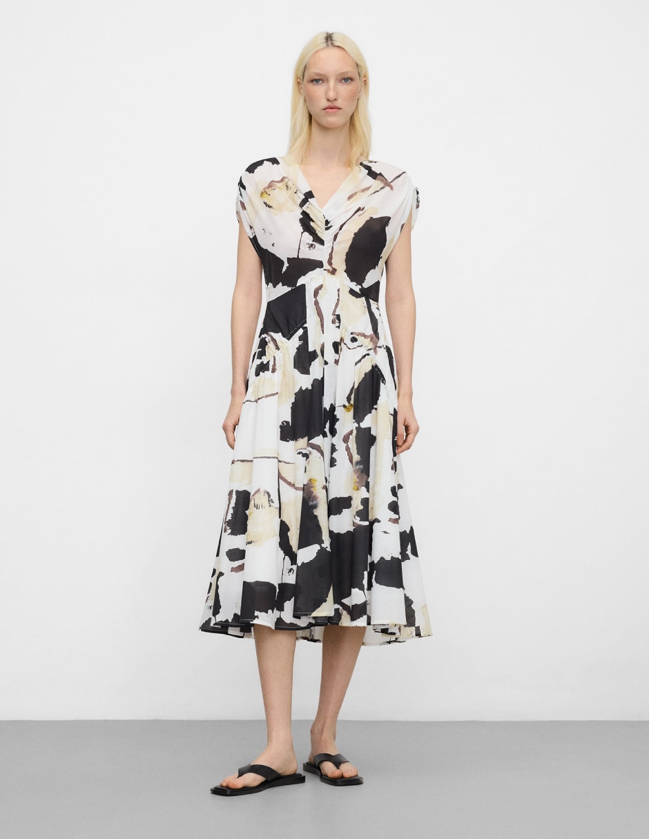 Vestido midi casual para mujer 5