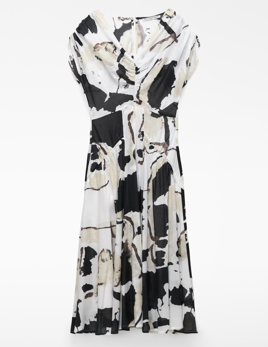 Vestido midi casual para mujer 6