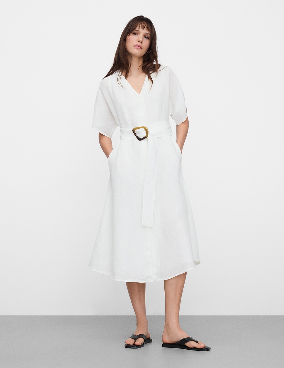 Vestido midi casual para mujer 3