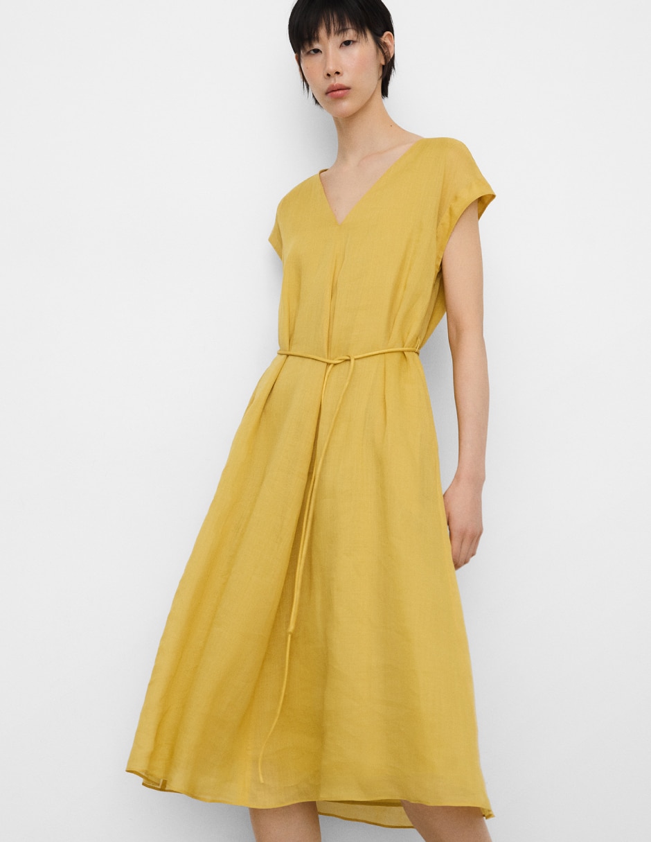 Vestido midi casual para mujer