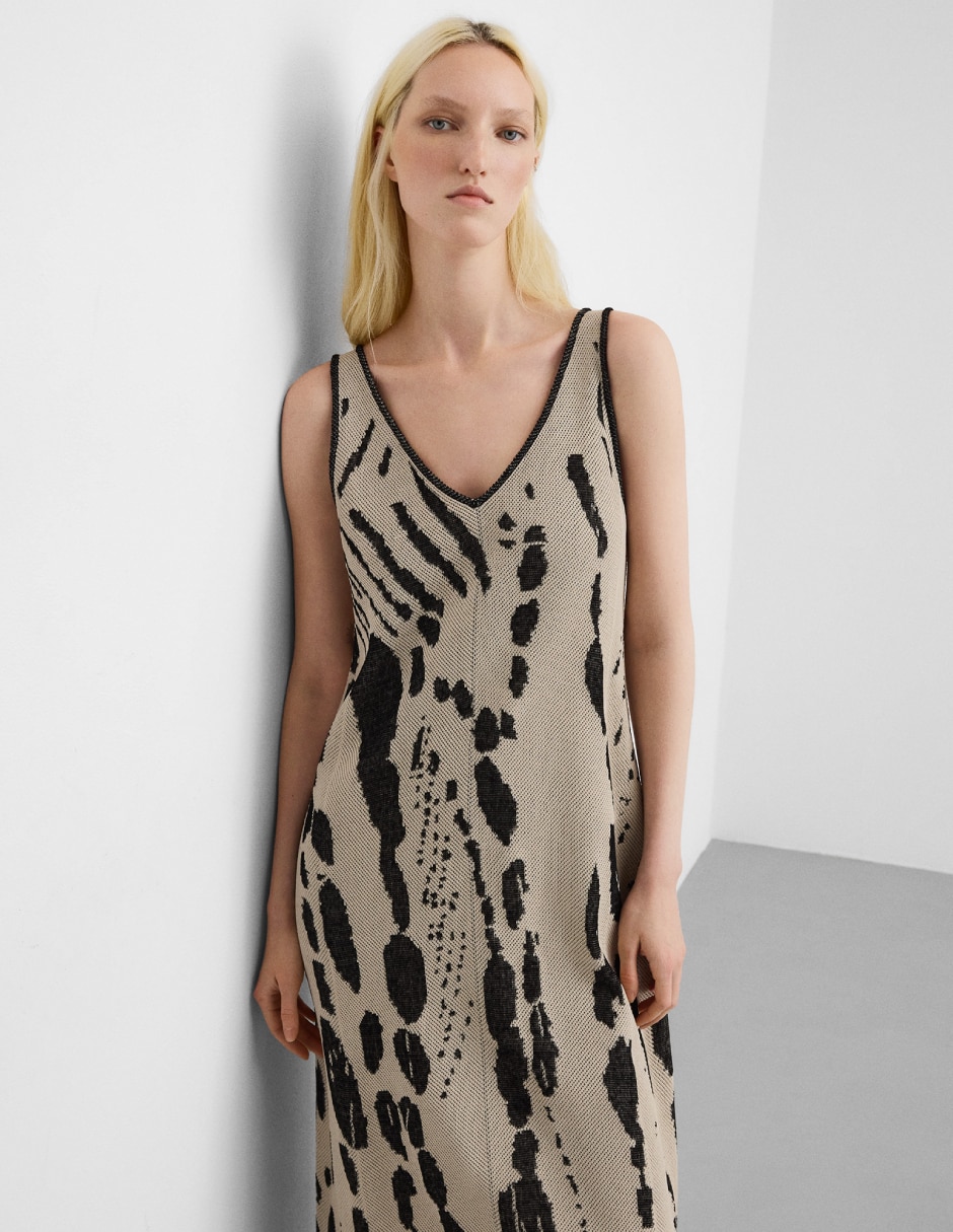 Vestido midi casual para mujer Vestido midi casual para mujer