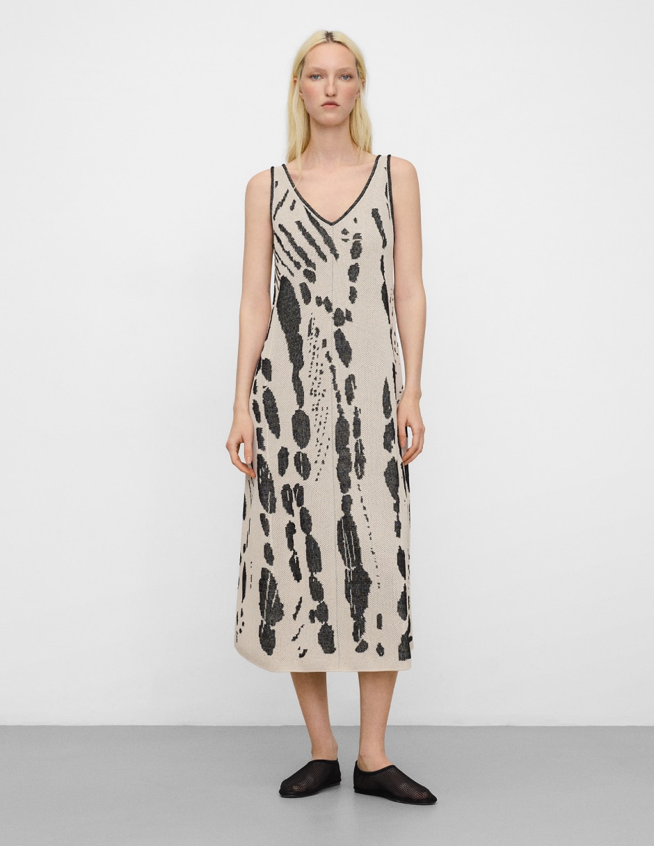 Vestido midi casual para mujer 5