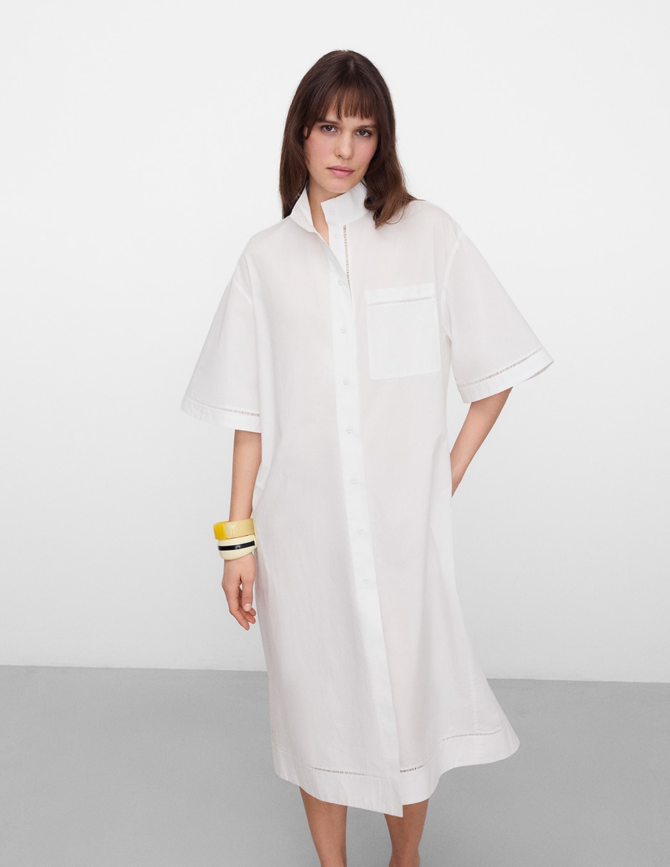 Vestido midi casual para mujer Vestido midi casual para mujer