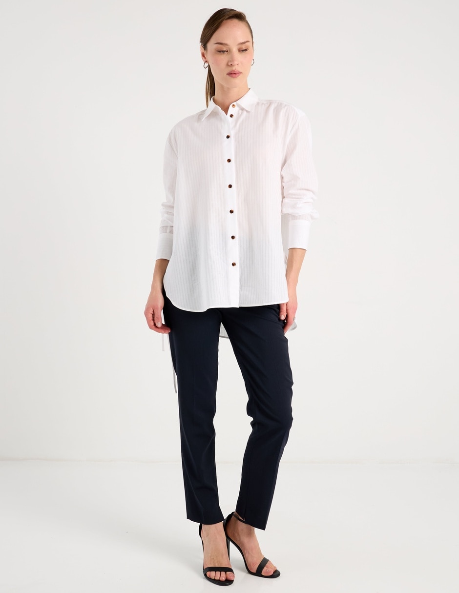 Pantalón de vestir straight para mujer 15