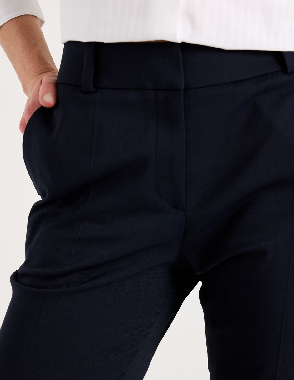 Pantalón de vestir hugo straight para mujer