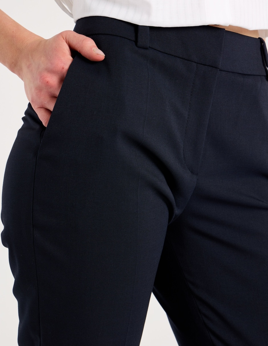 Pantalón de vestir hugo straight para mujer