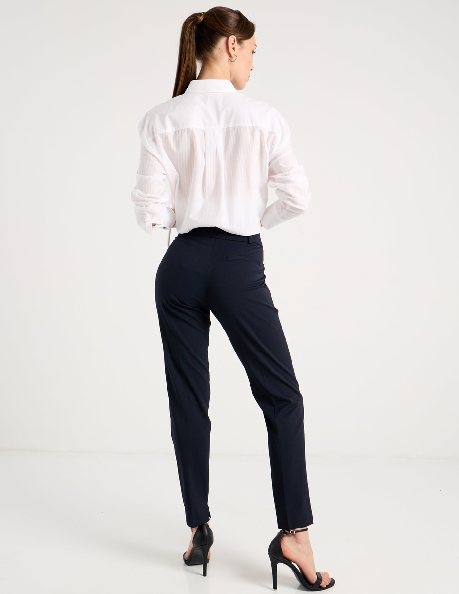 Pantalón de vestir hugo straight para mujer