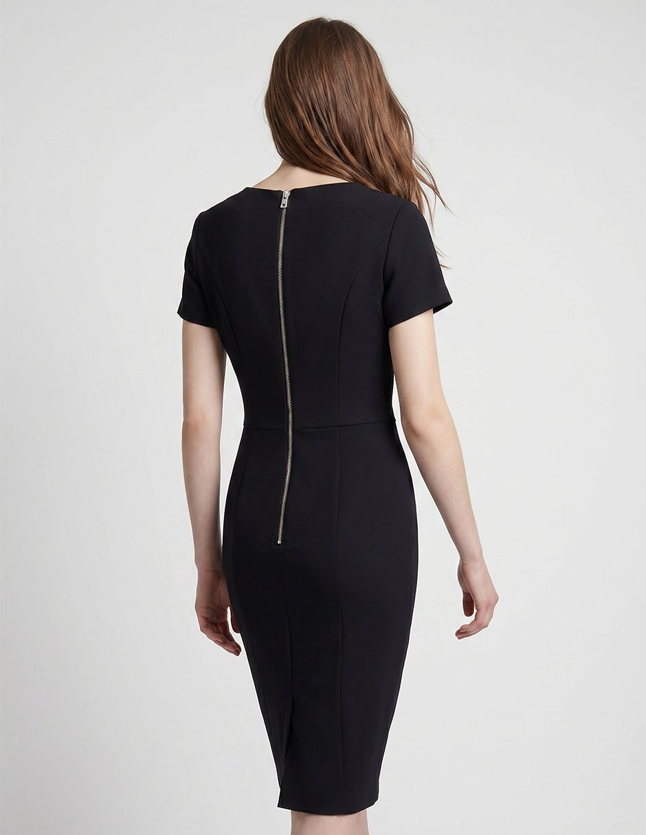 Vestido midi fiesta hugo nos para mujer