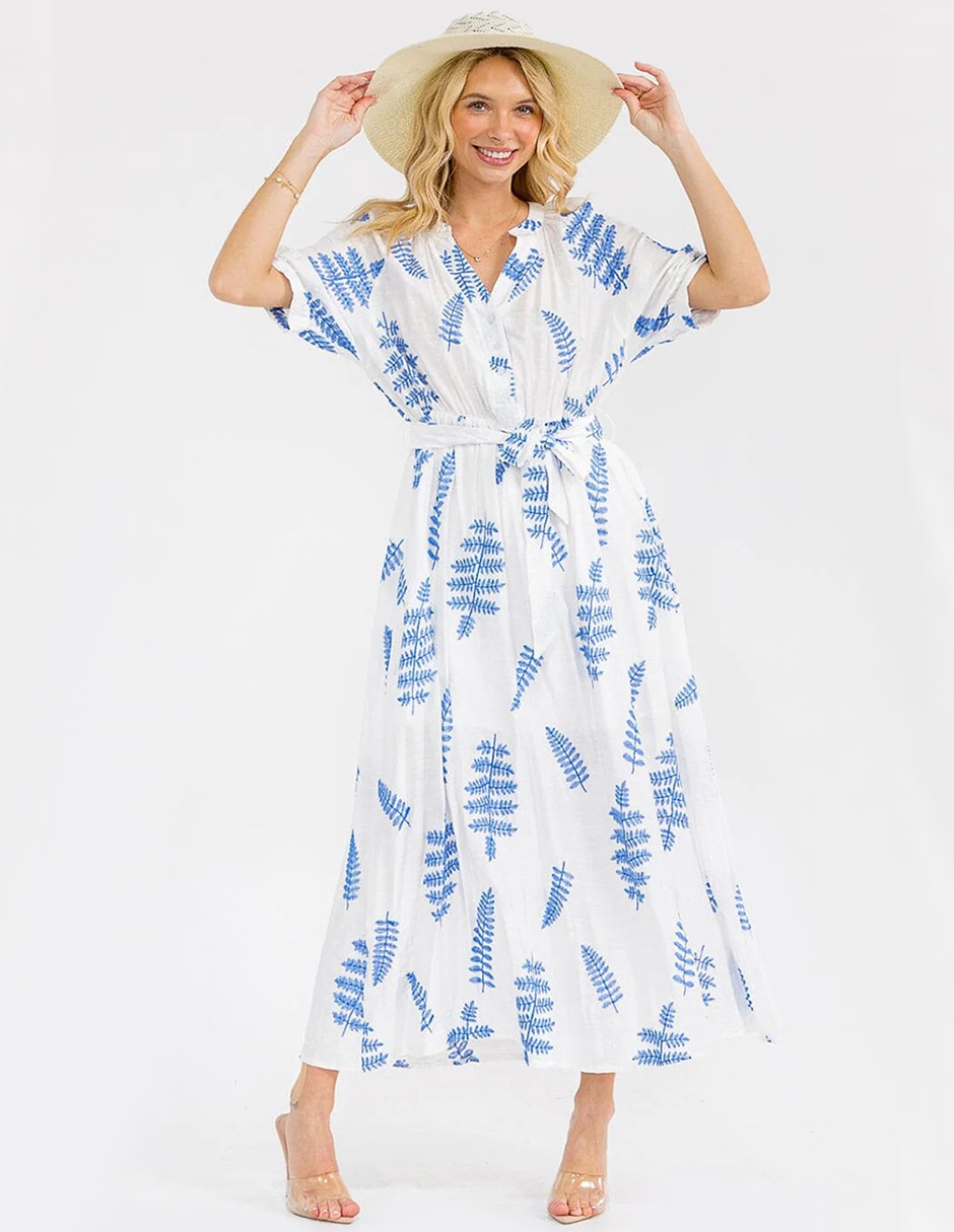 Vestido largo casual para mujer