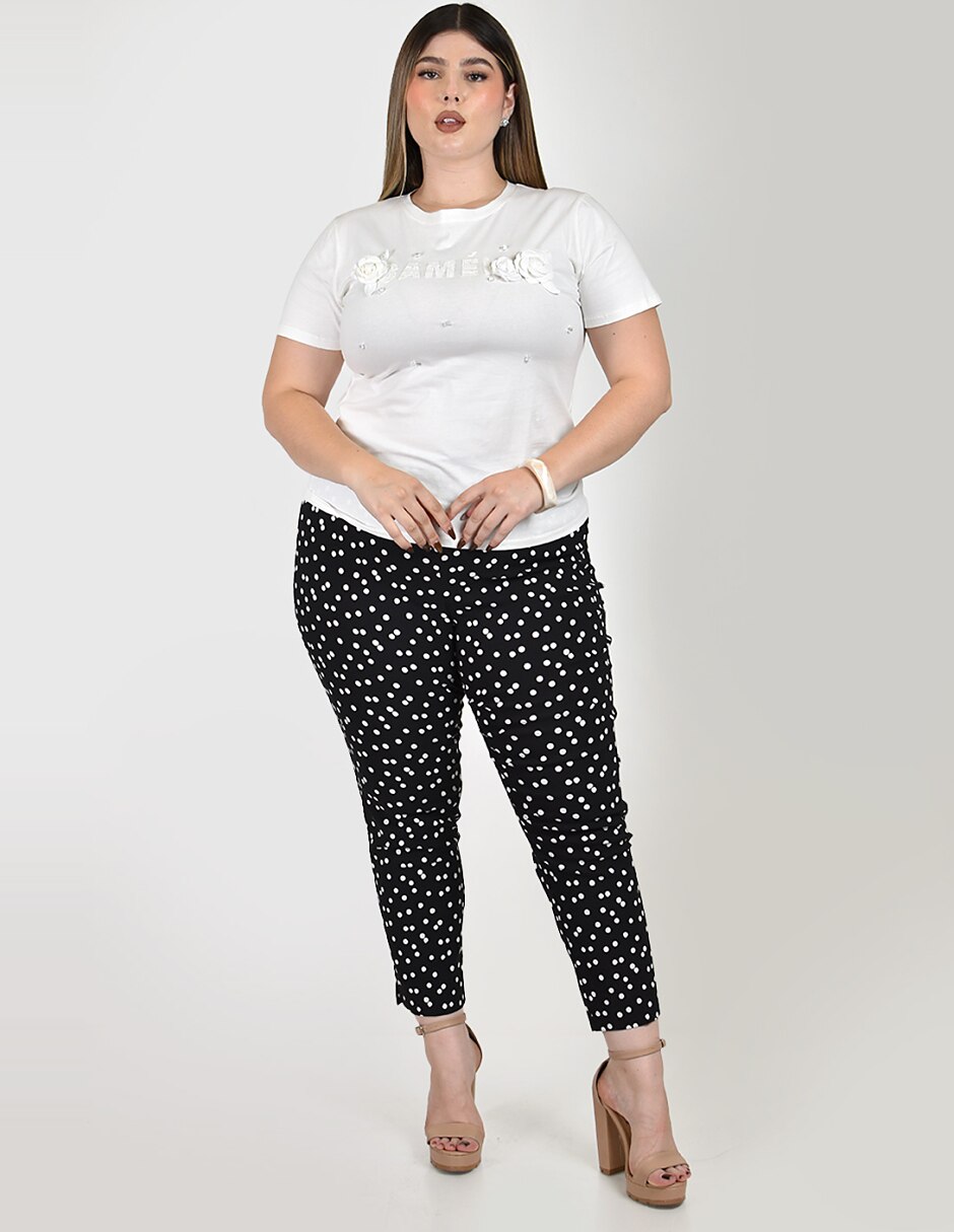 Blusa manga corta para mujer 3