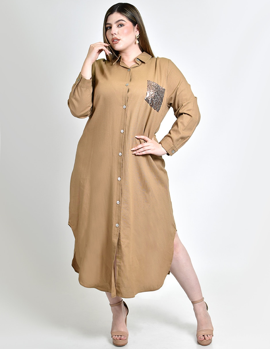 Vestido midi casual para mujer 5