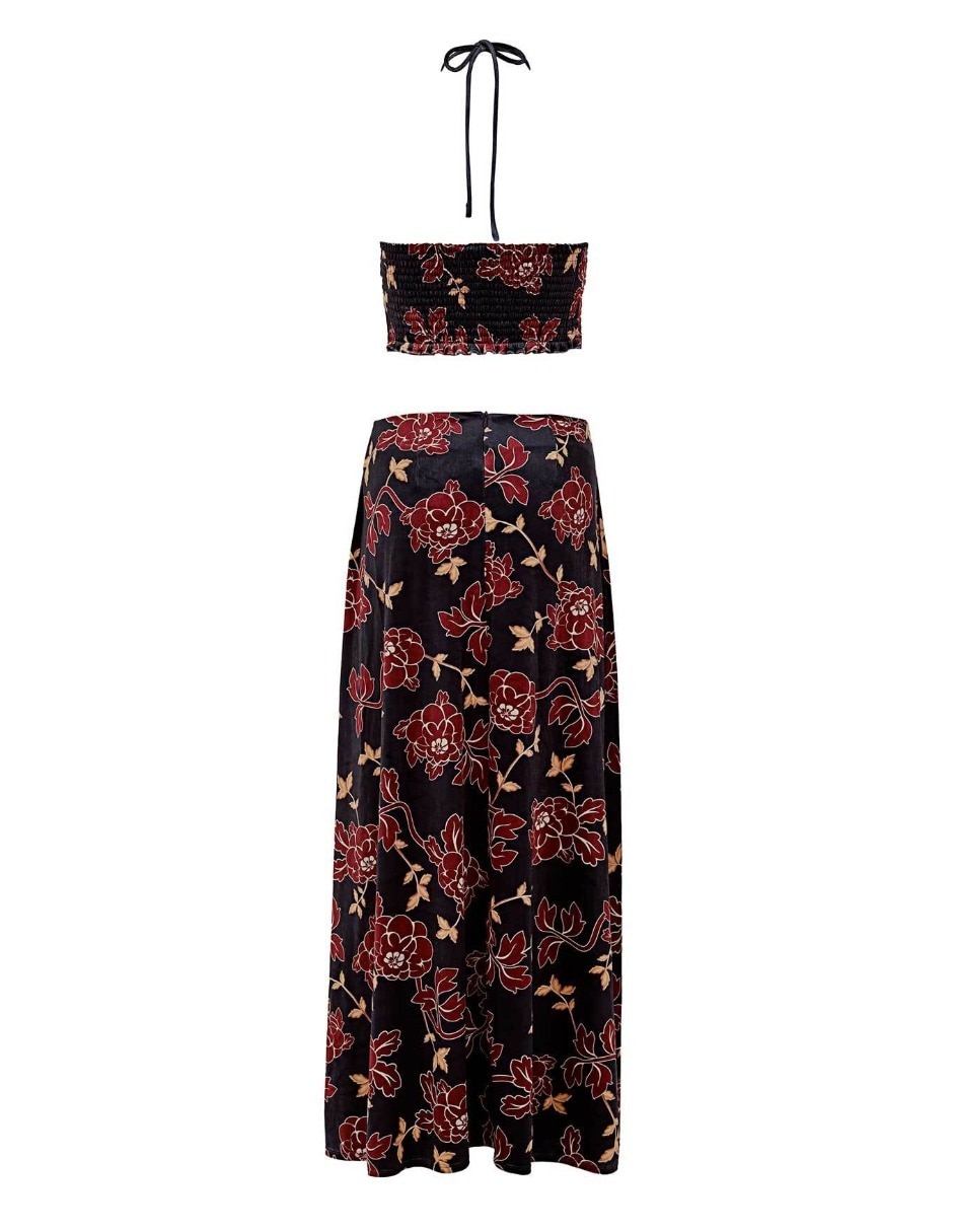 Vestido largo casual agua bendita holiday para mujer
