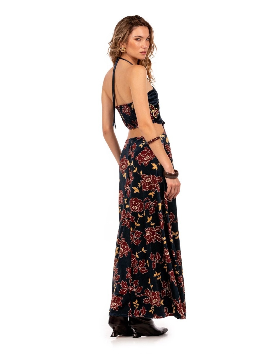 Vestido largo casual agua bendita holiday para mujer