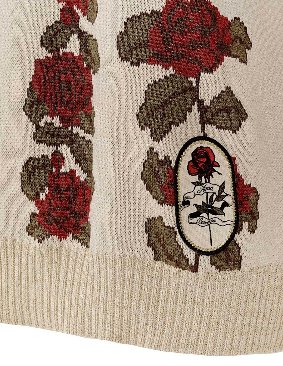 Suéter cuello redondo para mujer 2