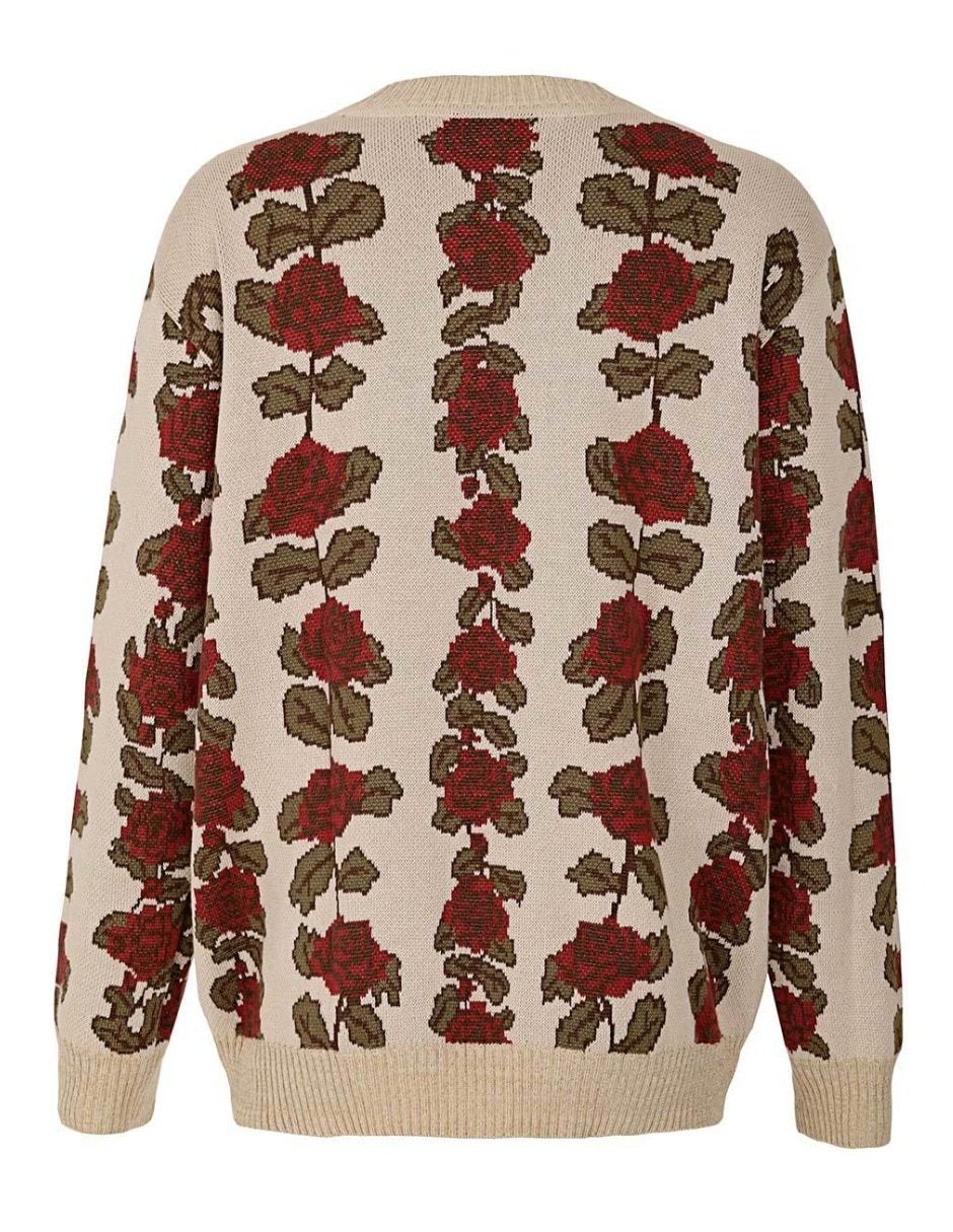 Suéter cuello redondo para mujer 3