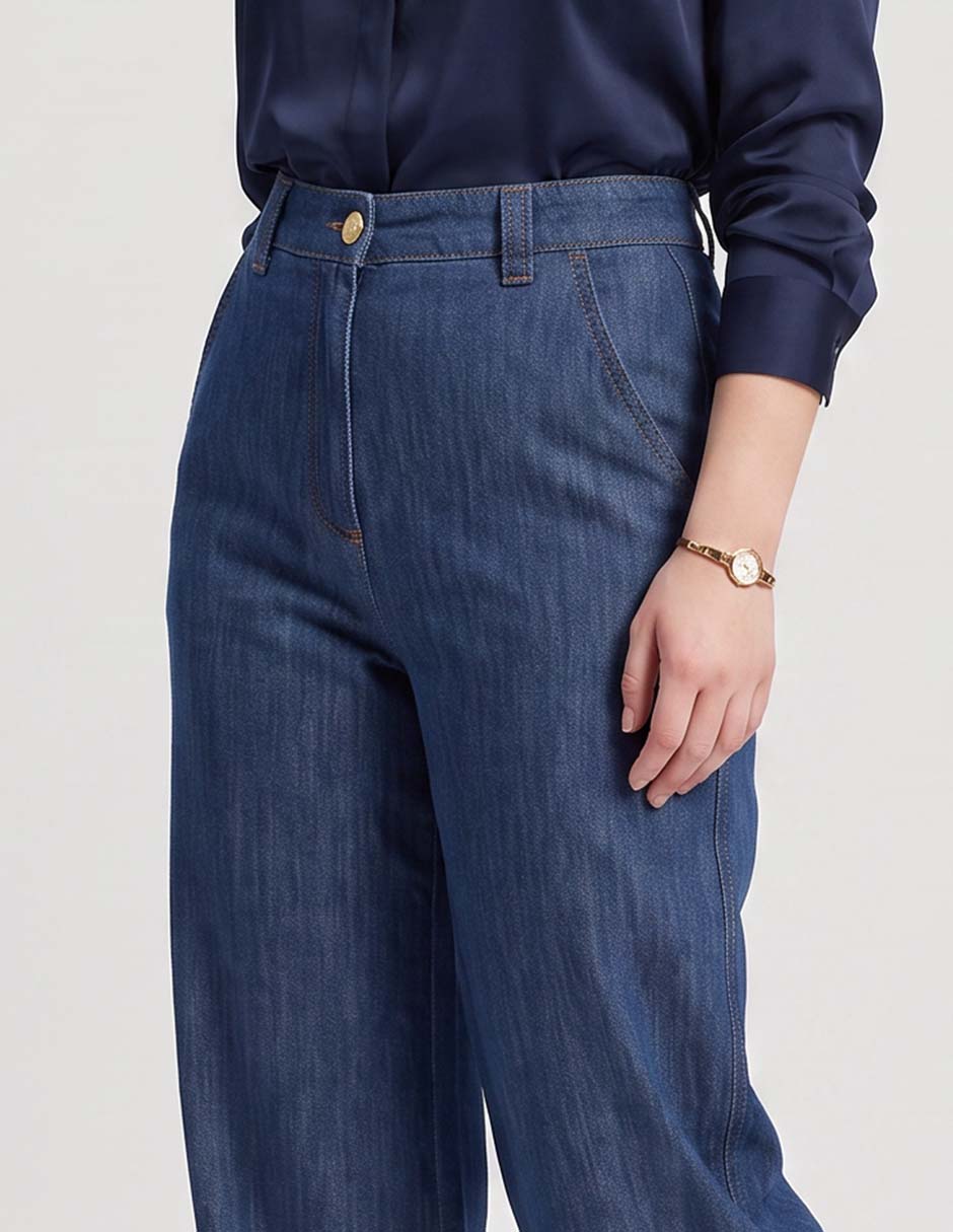 Jeans wide legpara mujer 5