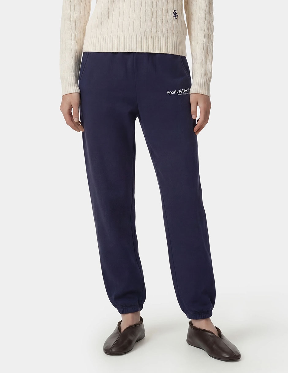 Pants slim con elástico para mujer 5