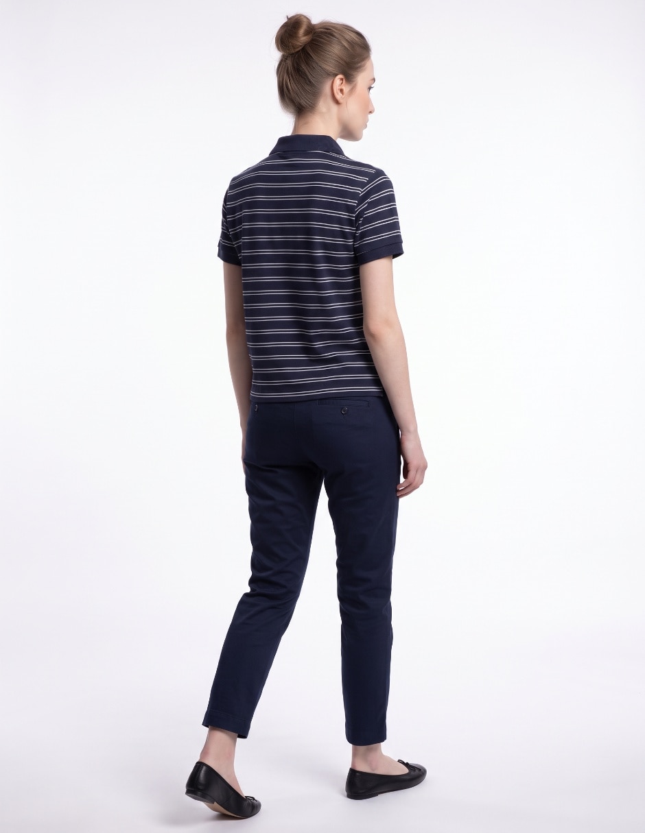 Playera tipo polo para mujer 2