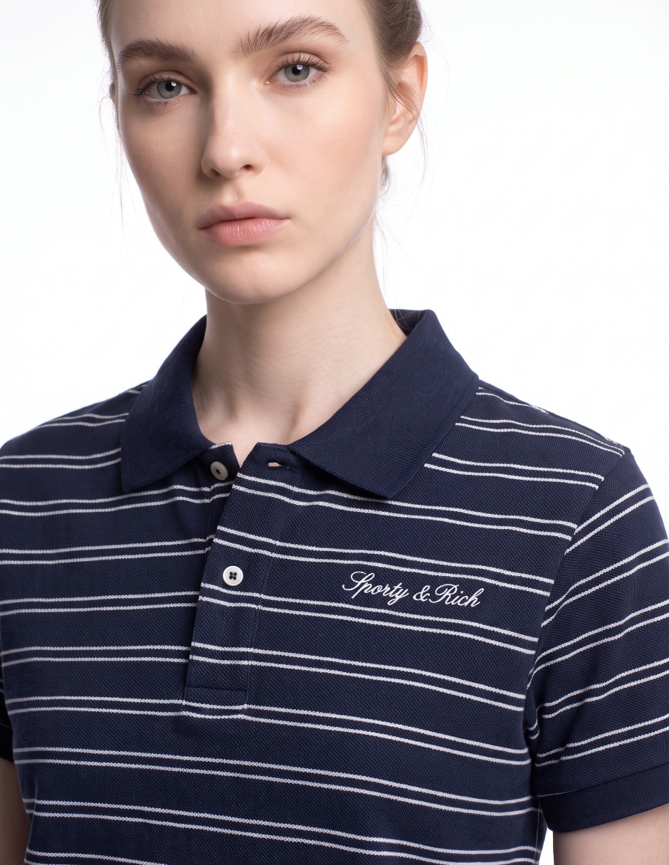 Playera tipo polo para mujer 4