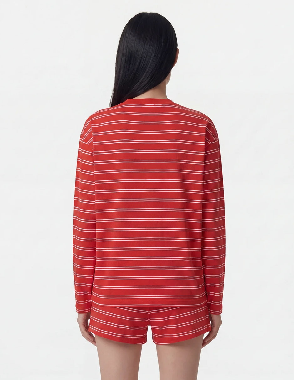 Playera cuello redondo para mujer 2