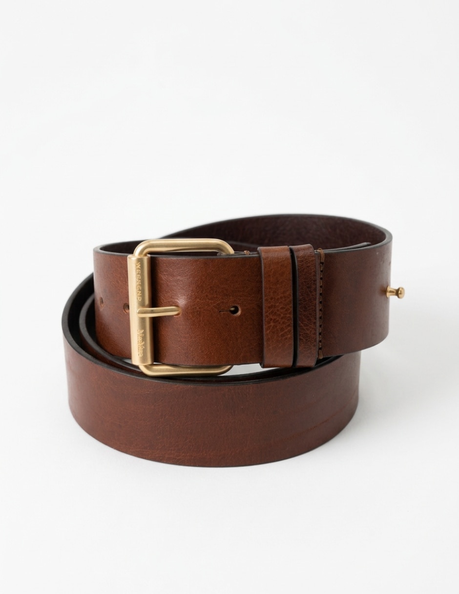 Cinturón weekend maxmara de piel para mujer 1