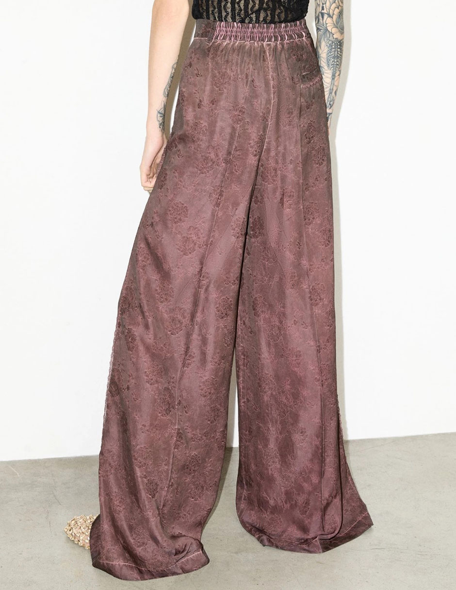 Pantalón relaxed max&co amplio para mujer 3