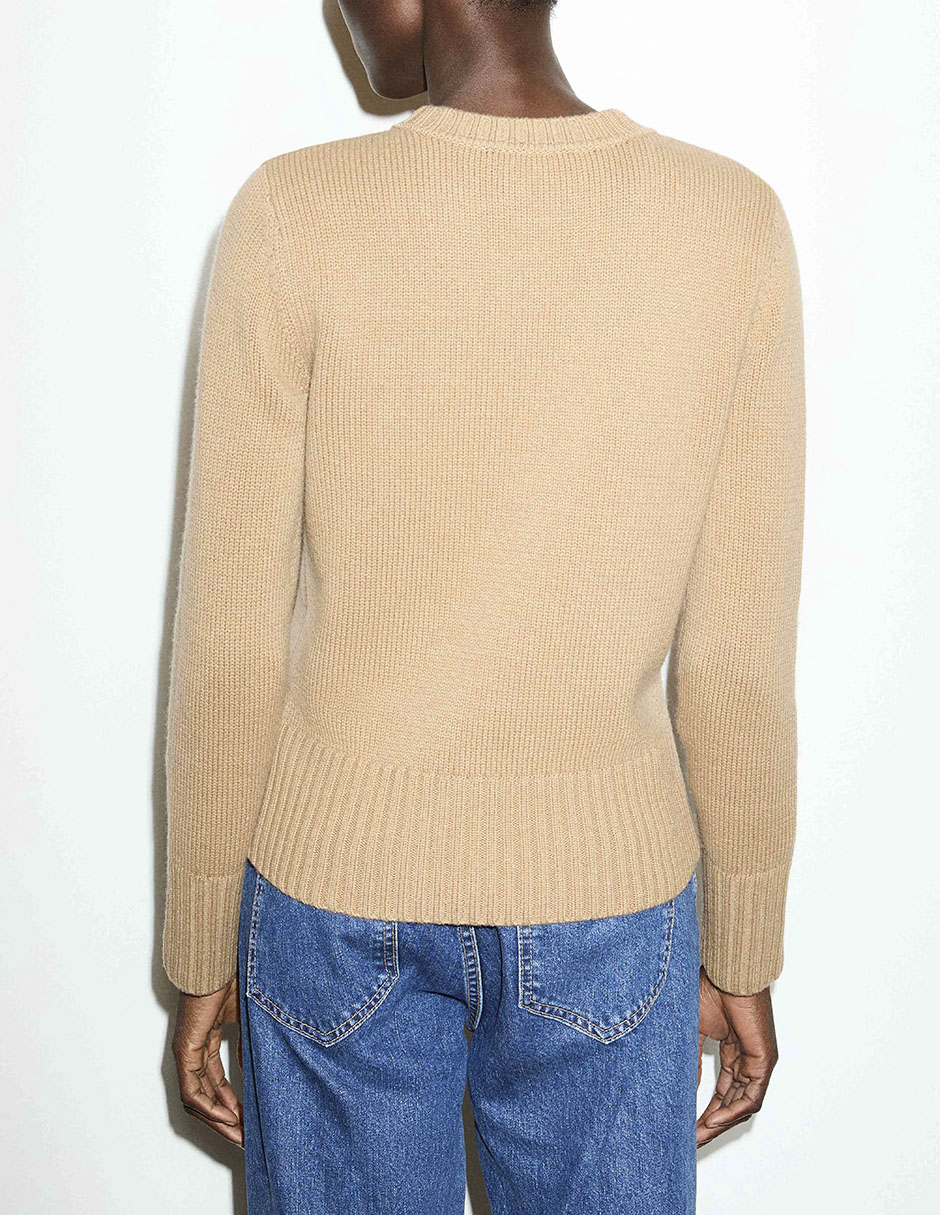 Suéter cuello redondo para mujer 5