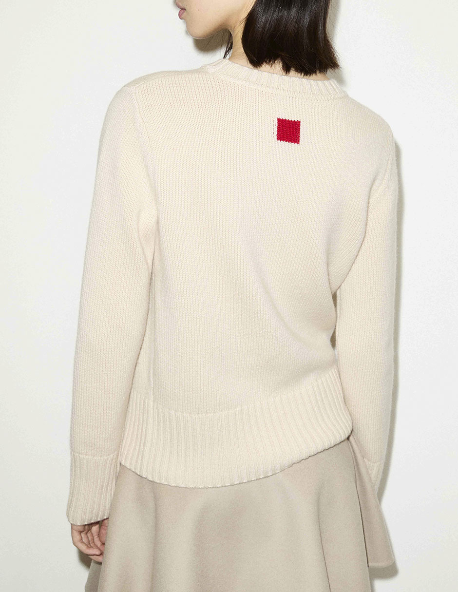 Suéter cuello redondo para mujer 5