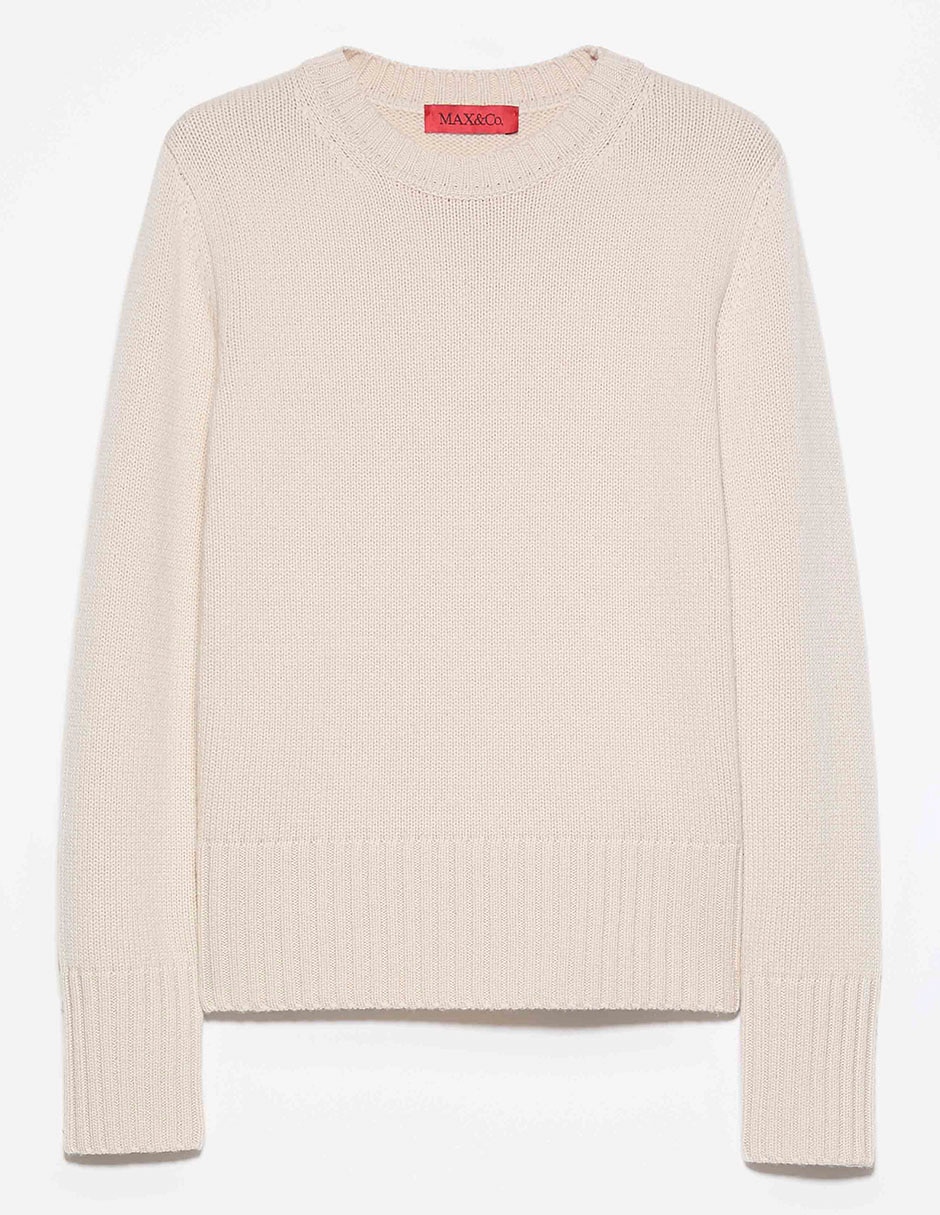 Suéter cuello redondo para mujer 6
