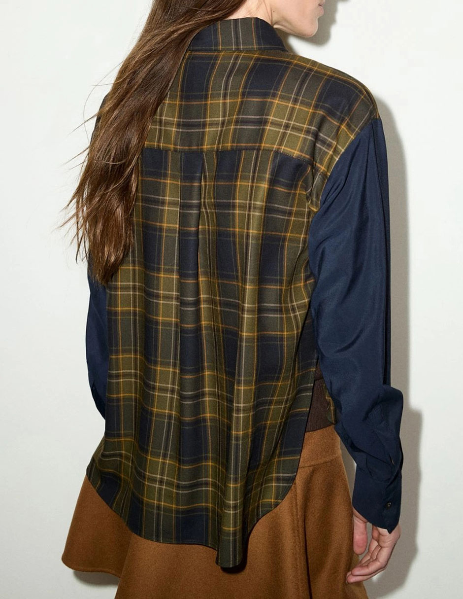 Blusa manga larga para mujer 5