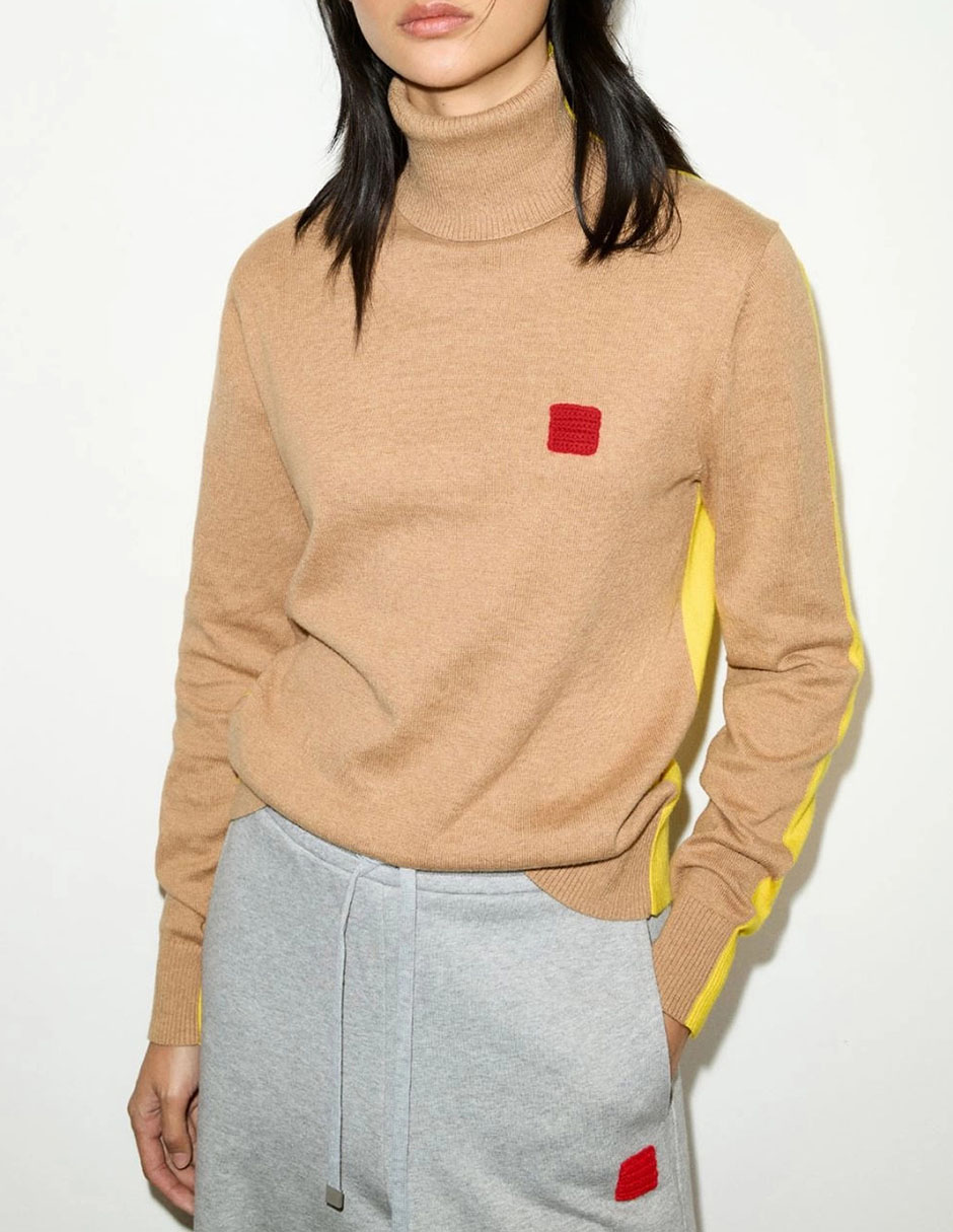 Suéter cuello tortuga para mujer Suéter cuello tortuga para mujer