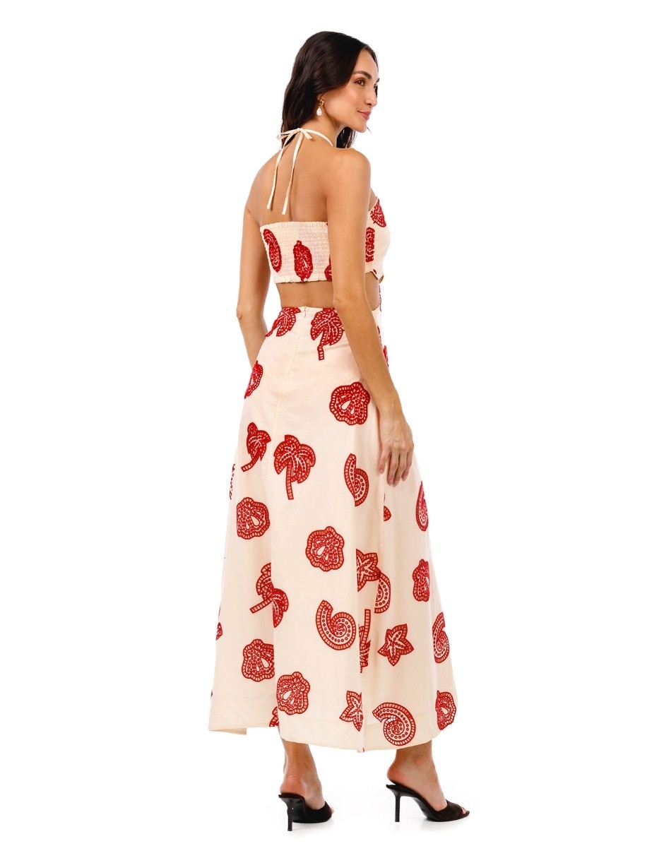 Vestido largo casual para mujer 5