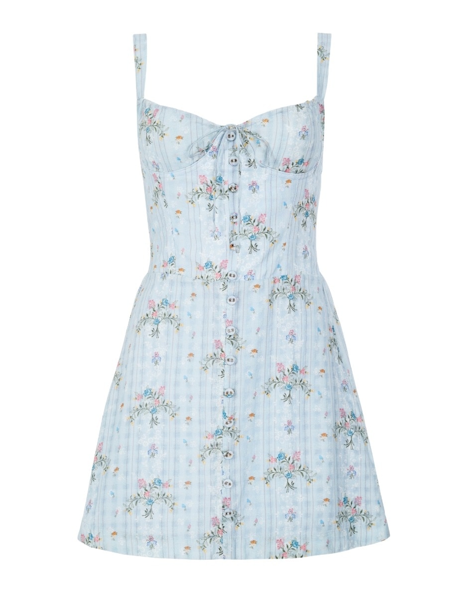 Vestido arriba de la rodilla casual para mujer 2