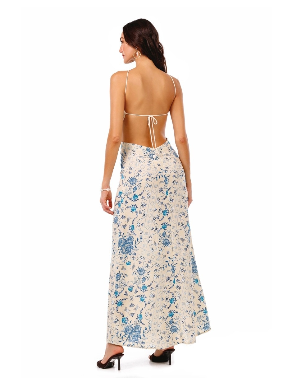 Vestido largo casual para mujer 5