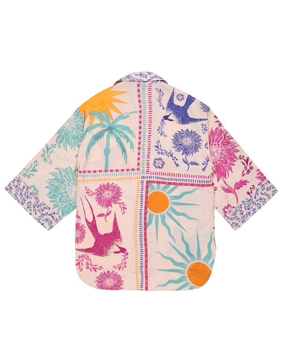 Camisa manga 3/4 para mujer 3