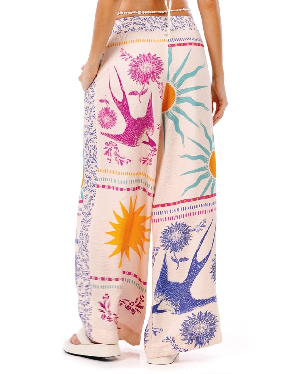 Pantalón relaxed amplio para mujer 5