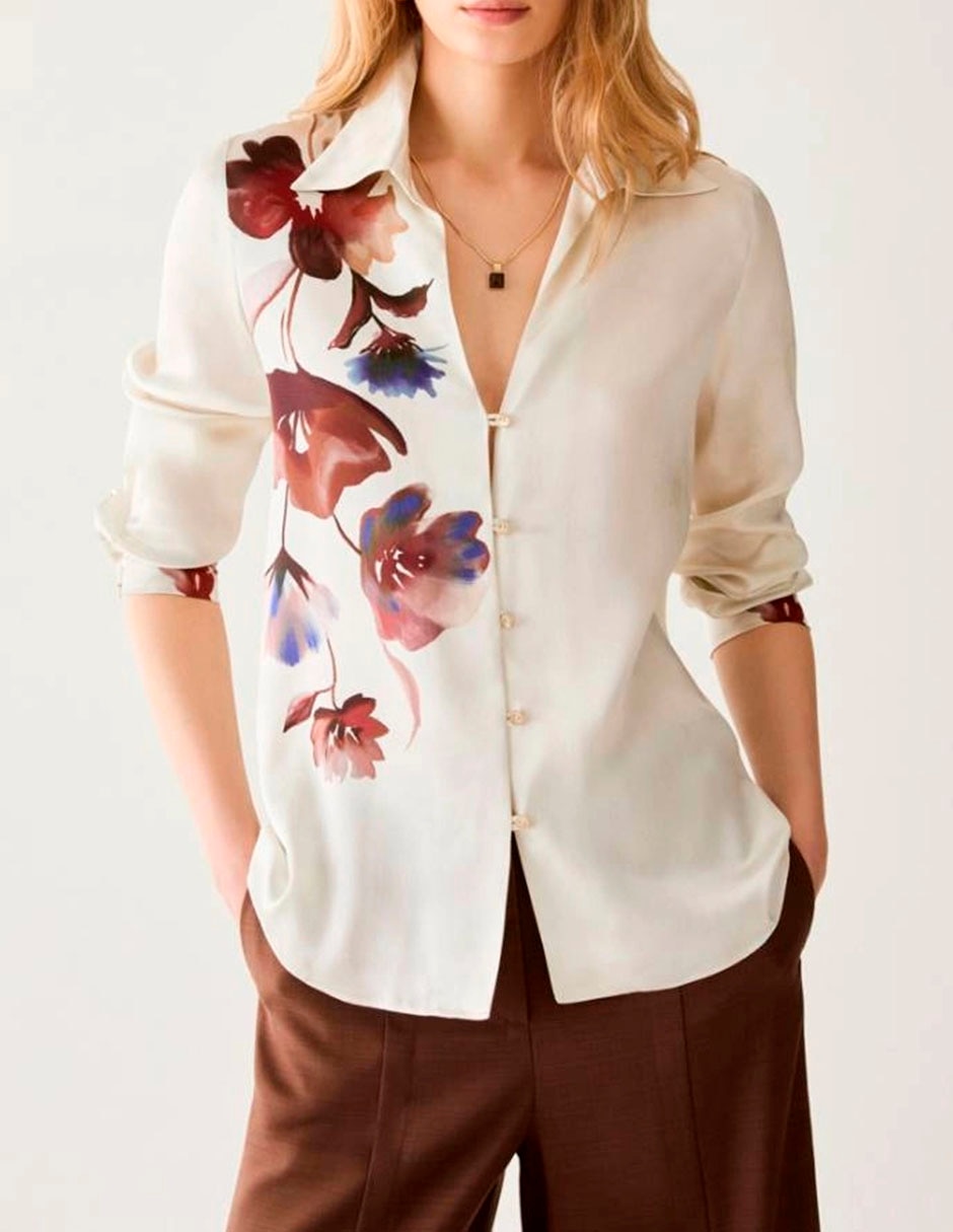 Camisa manga larga para mujer Camisa manga larga para mujer