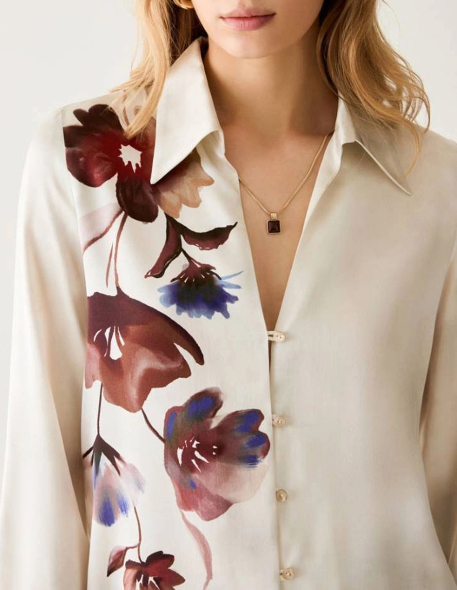 Camisa manga larga para mujer 3