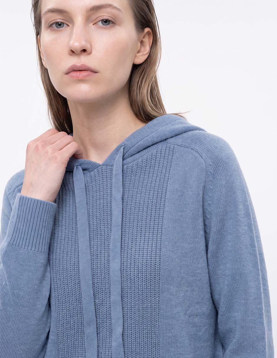 Suéter cuello redondo para mujer 2