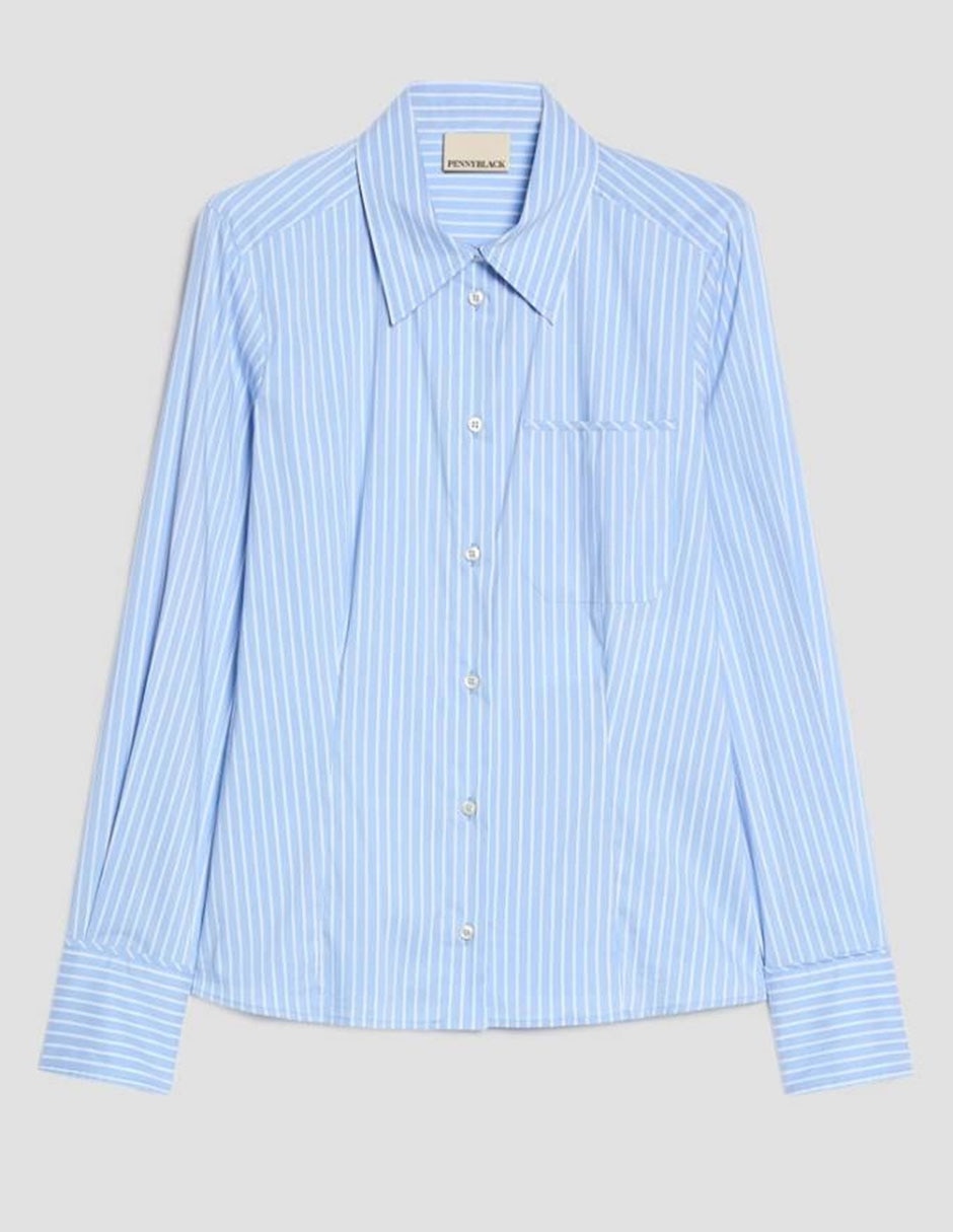Camisa de algodón manga larga para mujer 2