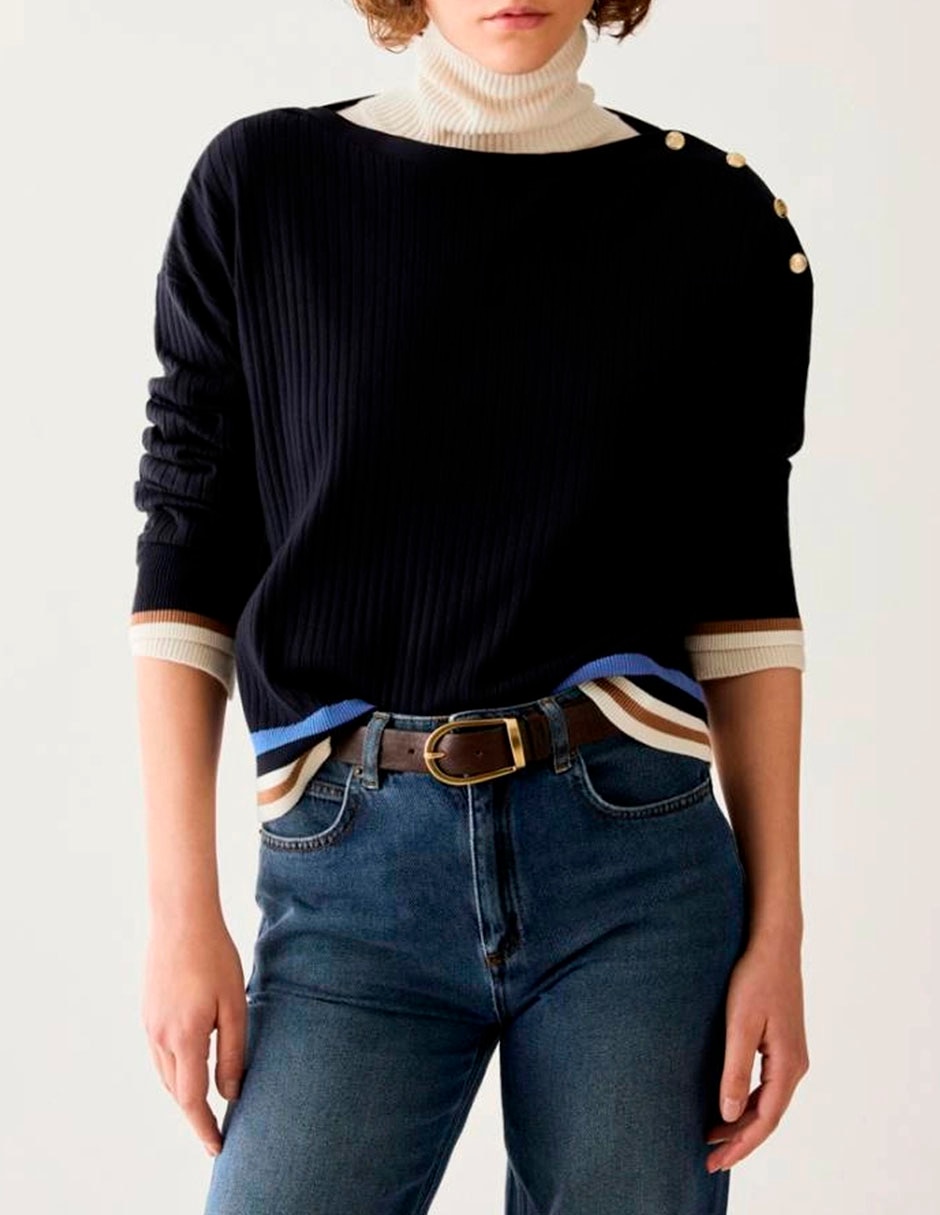 Suéter cuello para mujer 5