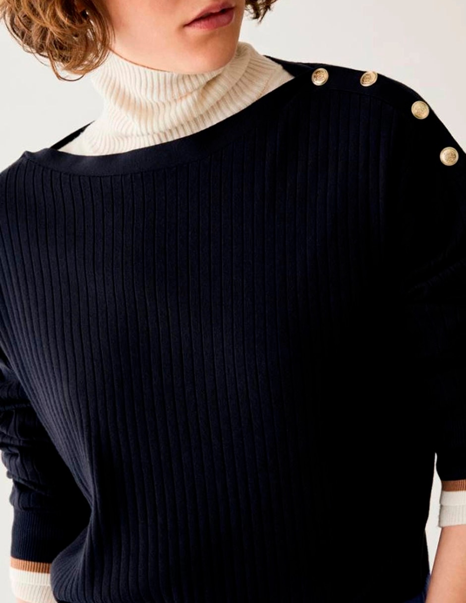 Suéter cuello para mujer 3