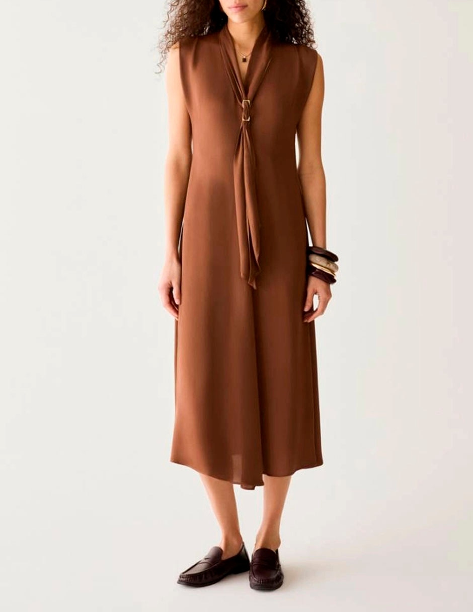Vestido midi casual para mujer 5