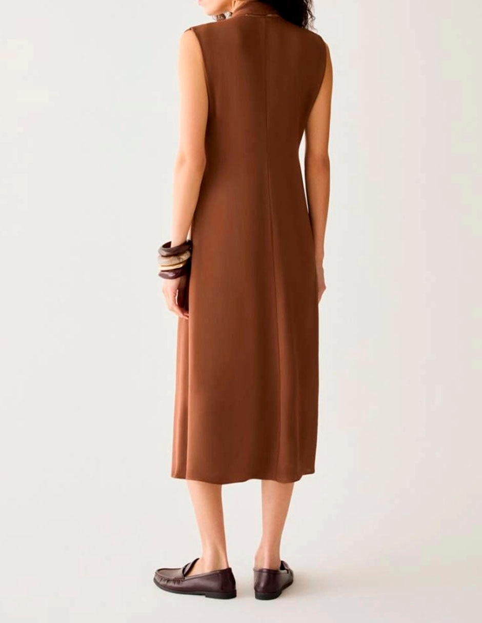 Vestido midi casual para mujer 4