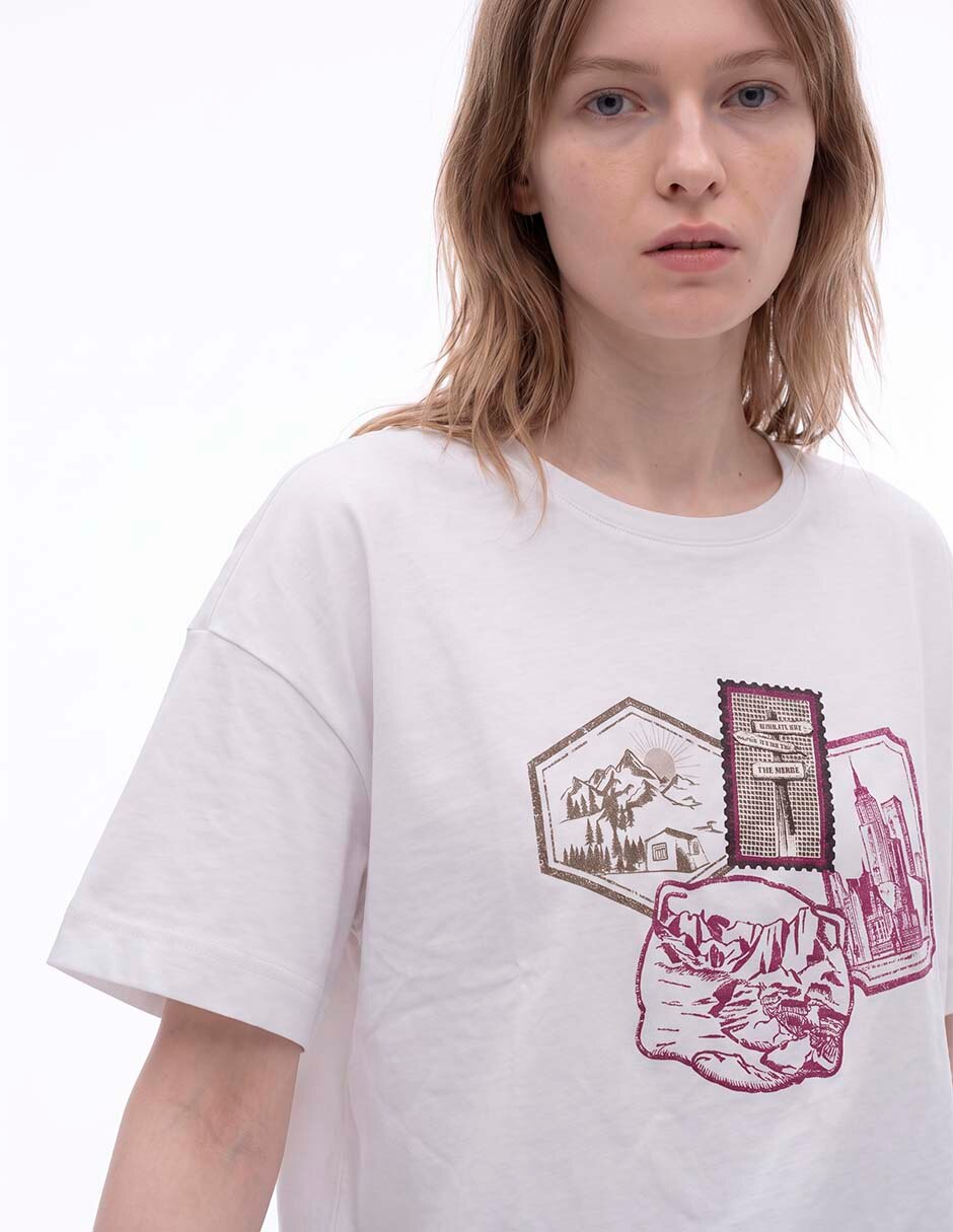 Playera manga corta para mujer 4