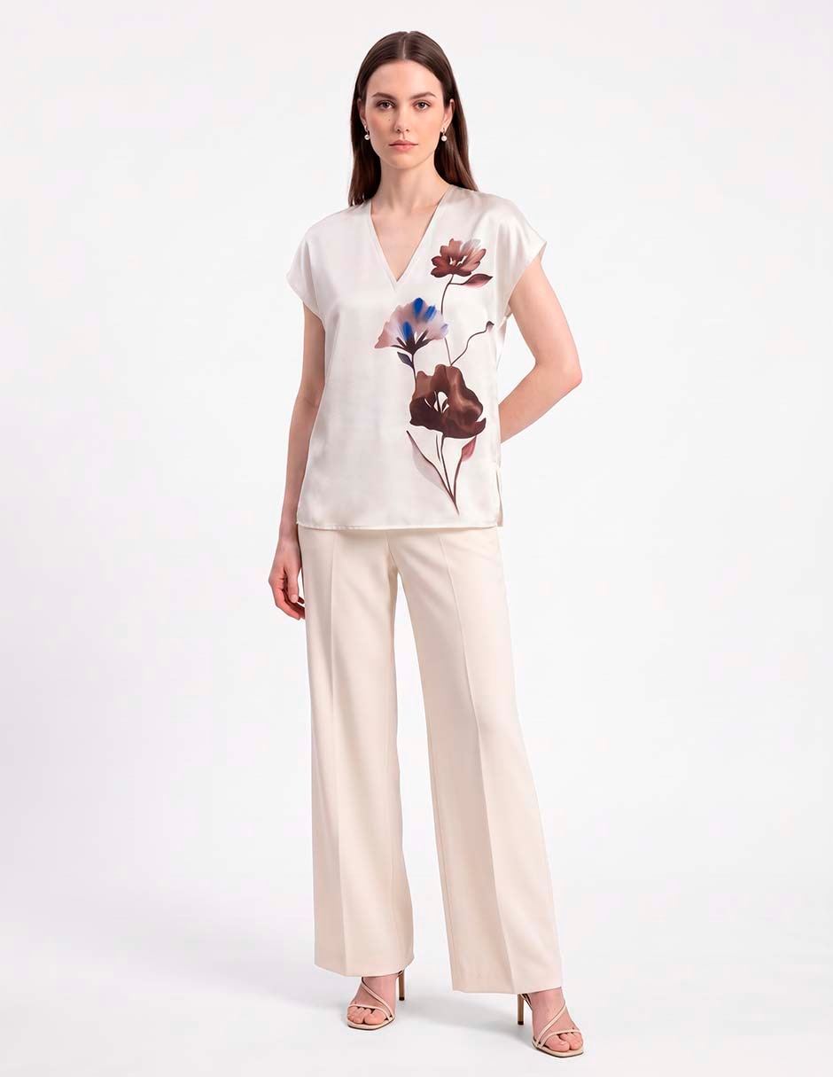 Blusa manga corta para mujer Blusa manga corta para mujer