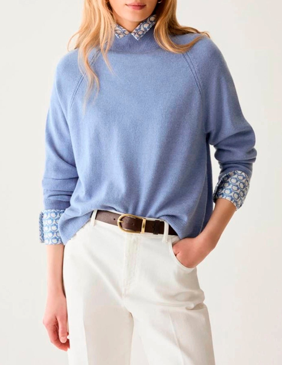 Suéter cuello alto para mujer 5